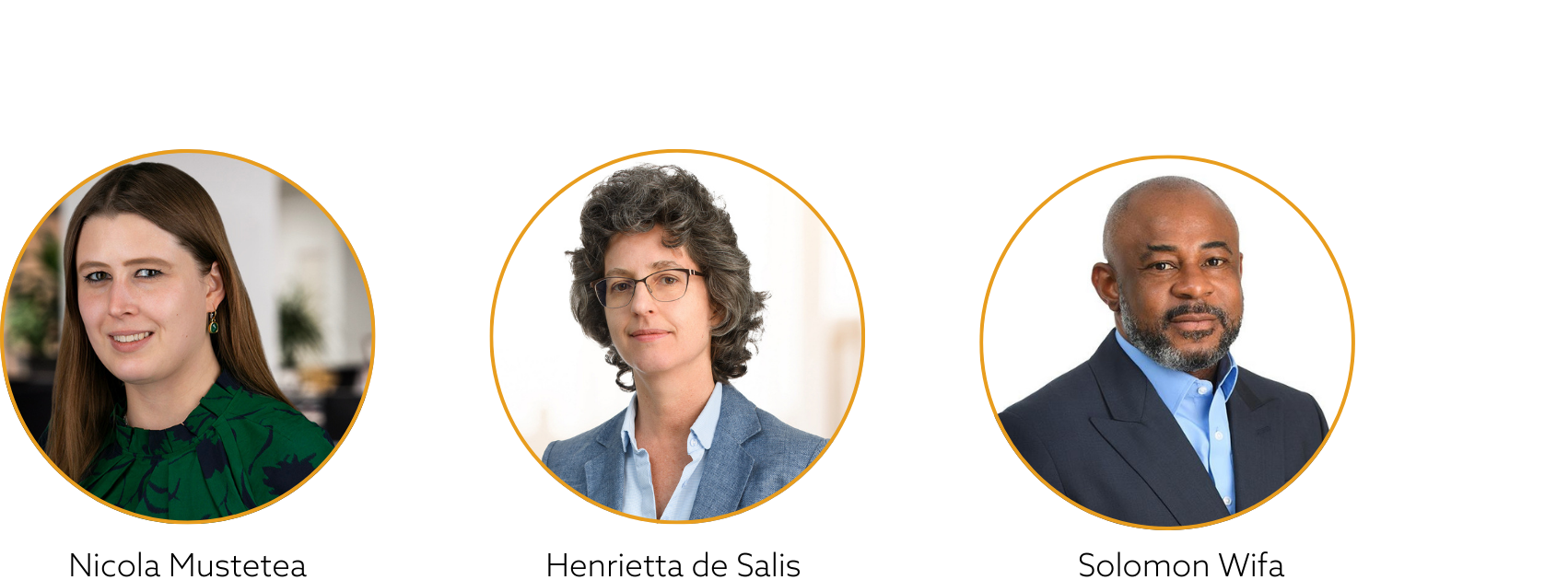 Nicola Mustetea,  Henrietta de Salis, Solomon Wifa=
