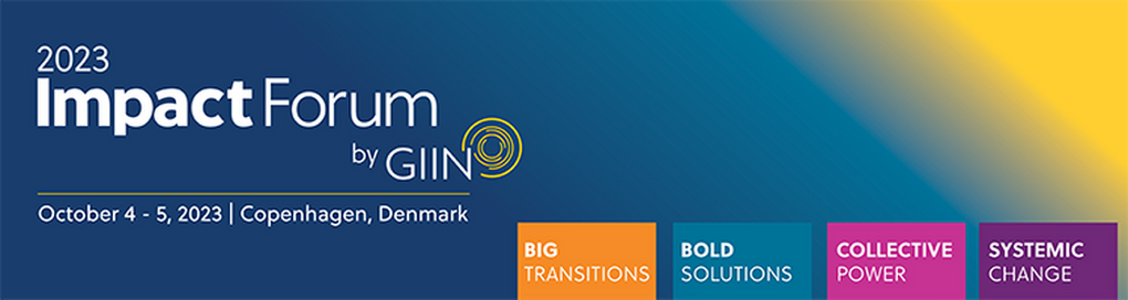 AVCA GIIN Impact Forum 2023 AVCA GIIN Impact Forum 2023